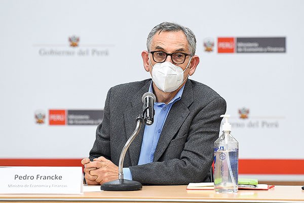 Pedro Francke, ministro de Economía de Perú.