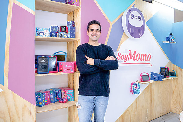 Aníbal Madrid, fundador de SoyMomo