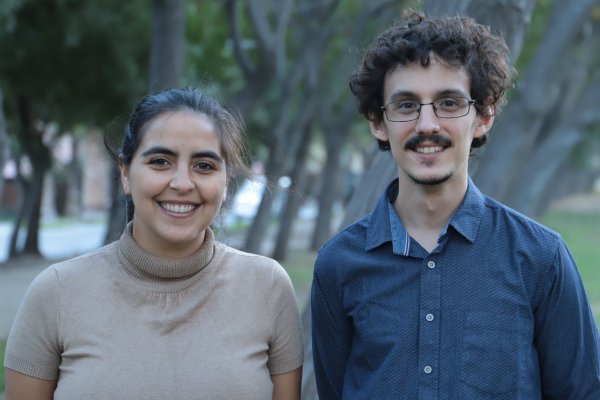 Natalia Pérez y Felipe Prado, los fundadores de Swarmob.