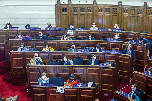Abstenciones no se van a contabilizar en votaciones de la Convención