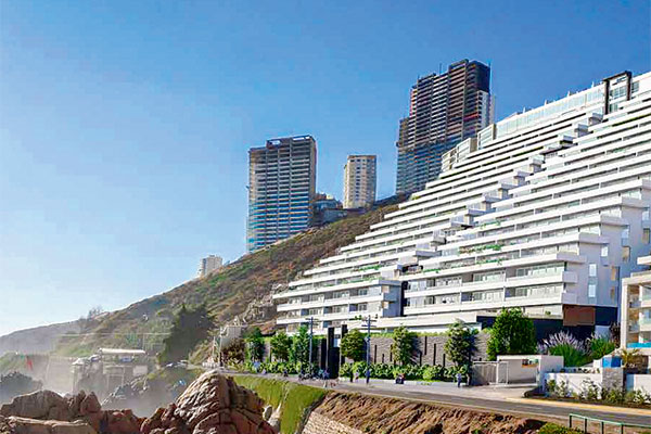 Levantan nuevo edificio en borde costero de Reñaca a un costo de US$ 40 millones