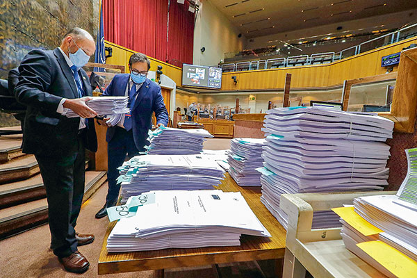 Oposición cuestiona la baja ejecución en algunas partidas de cara a mes clave para el Presupuesto 2022