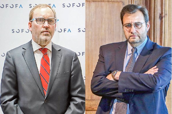 Richard Von Appen presidente de Sofofa. Óscar Hasbún consejero