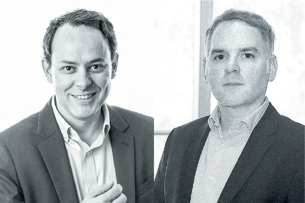 Rodrigo Millán Nuevo gerente de JLL para Chile. Marcelo Carrere Socio de AMF.