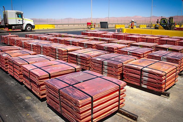 Actividad de la construcción explica el 22% de la demanda de cobre por parte de China