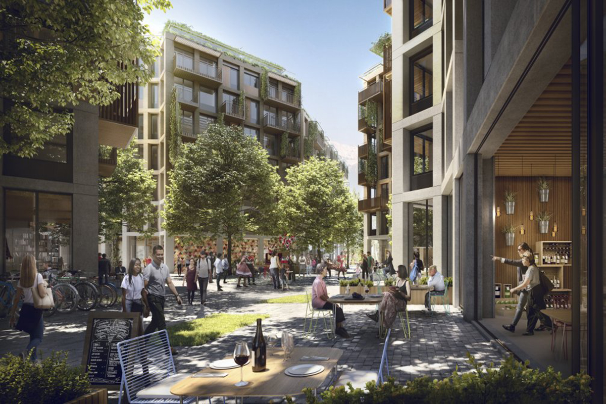 <p> Así será “La Fábrica”, el primer proyecto de Foster + Partners en Chile</p>