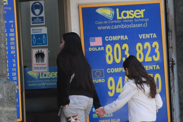 El dólar en Chile se mantiene al alza y ya ha subido $ 100 desde principios de año