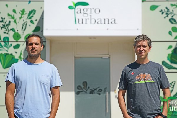 Cristián Sjögren y Pablo Bunster, fundadores de AgroUrbana.