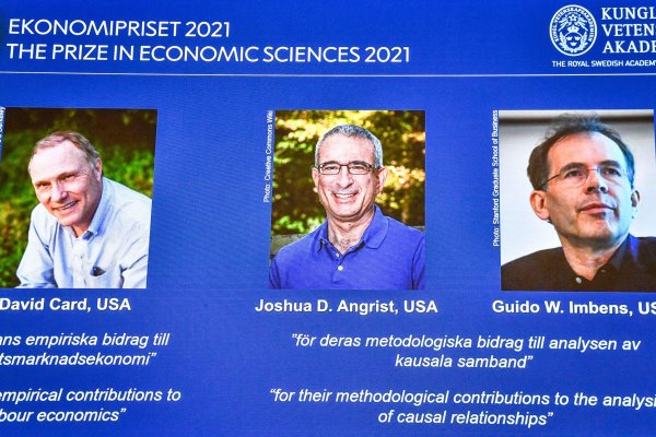 Nobel de Economía a Card, Angrist e Imbens por análisis del mercado laboral
