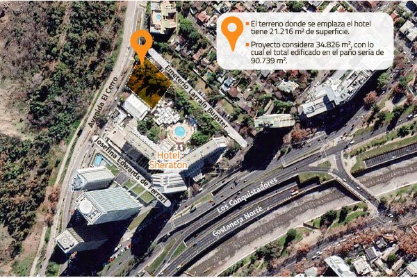 Matthei anuncia que recurrirá a la justicia tras negativa de director de obras de invalidar permiso para levantar edificios en jardines del Sheraton