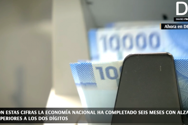 <p>Ahora en DF | Imacec arroja 15,6% y Chile consolida seis meses con crecimiento de dos dígitos</p>