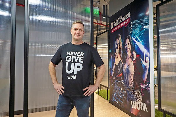 Christopher Laska, CEO de WOM: “Tenemos todos los recursos y las capacidades para ser un actor mucho más fuerte”