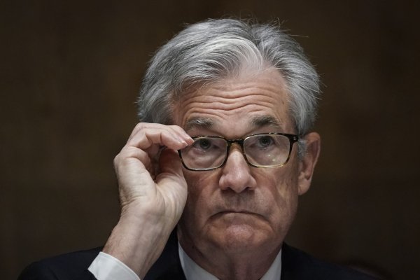 Jerome Powell, presidente de la Fed