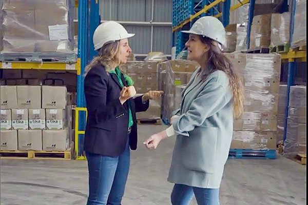 Francisca Valdés, candidata a diputada, junto a Carolina Echenique en video publicado en Instagram.