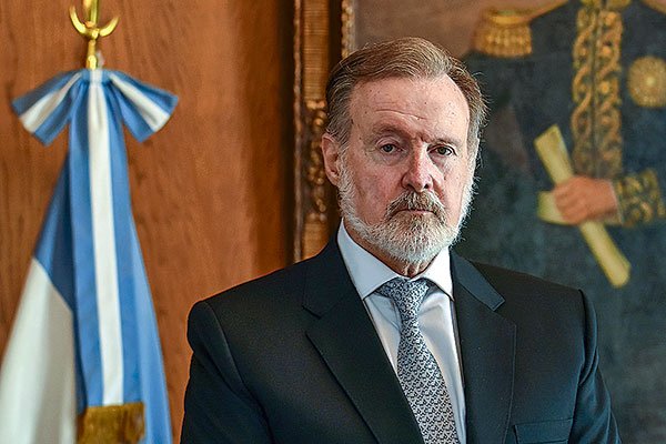 Rafael Bielsa, embajador de Argentina en Chile.