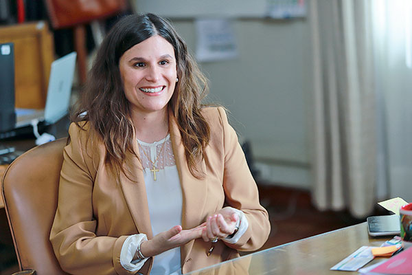 La titular de la Dipres, Cristina Torres, expuso ayer en la comisión. Foto: Julio Castro