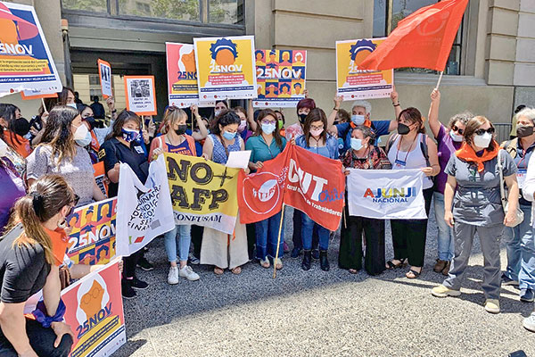 Dirigentas sindicales piden ratificar Convenio 190 de la OIT contra el acoso en los espacios laborales
