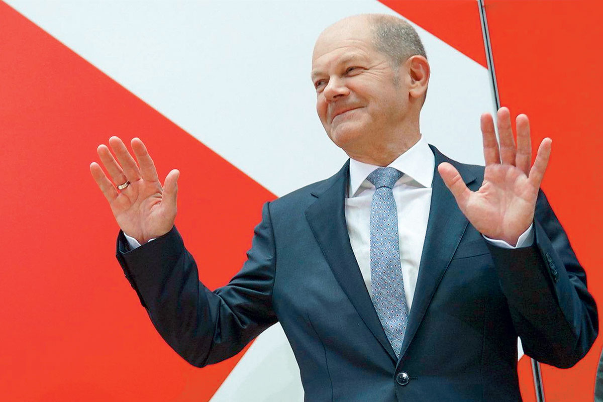 <p>Scholz, el heredero de Angela Merkel</p>