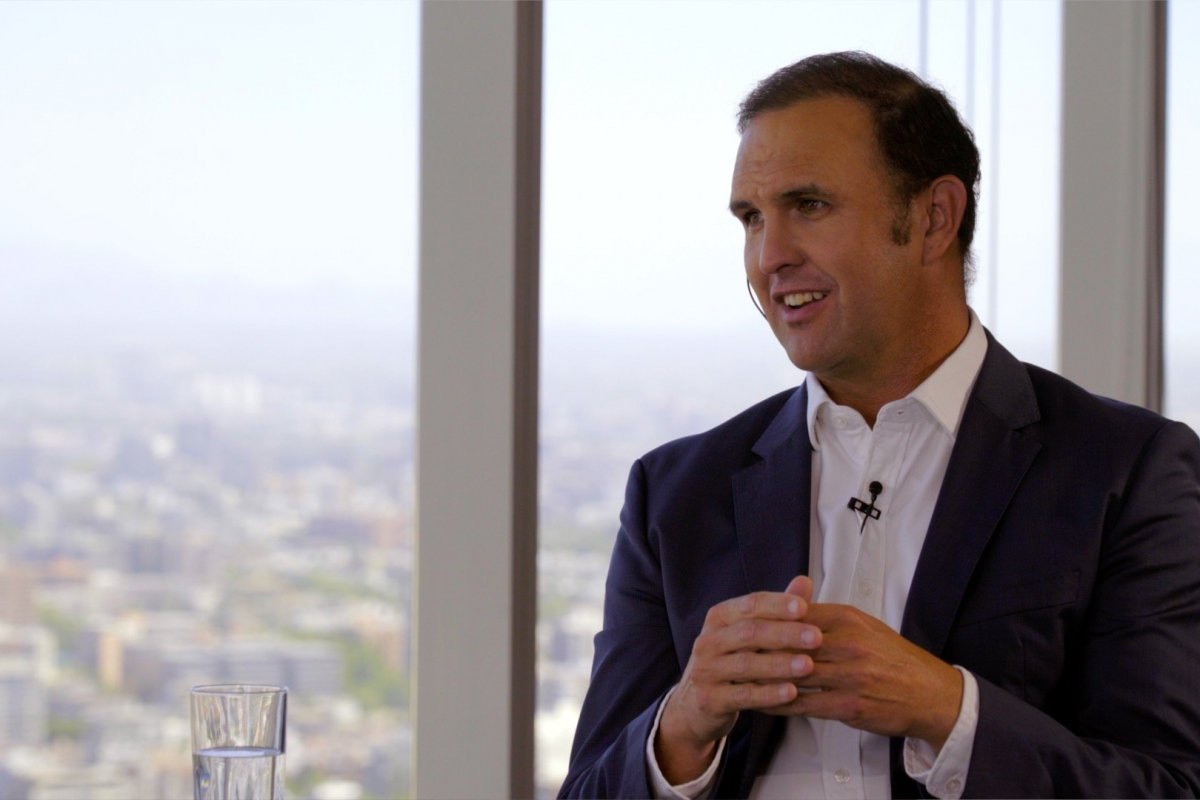 <p>Aaron Puna, presidente ejecutivo de Anglo American en Chile.</p>