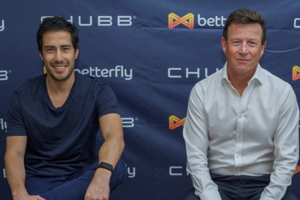 Eduardo della Maggiora (CEO de Betterfly) y Marcos Gunn (vicepresidente senior de Chubb Group)