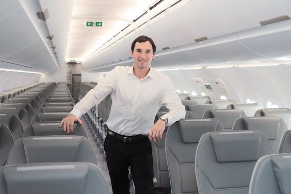<p>José Ignacio Dougnac, CEO de Sky Airline. Foto: Julio Castro</p>