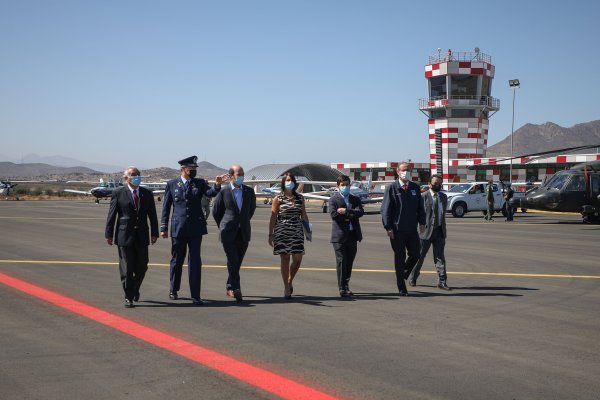 Comienza a funcionar el nuevo aeródromo de Peldehue