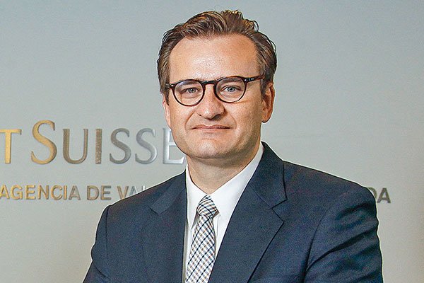 El head of global investment strategy de Credit Suisse, Philipp Lisibach. Foto: Patricio Valenzuela