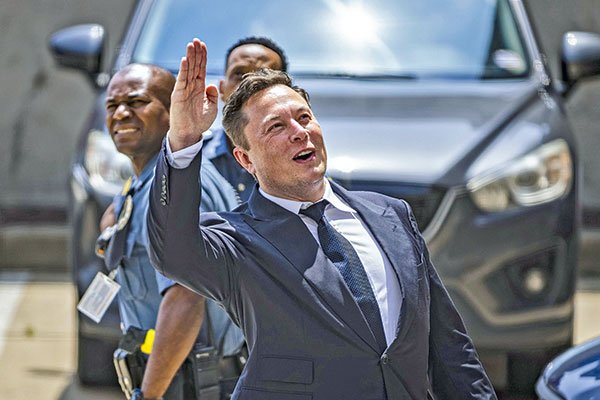 Elon Musk, fundador y CEO de Tesla, es también creador de la empresa espacial SpaceX. Foto: Bloomberg