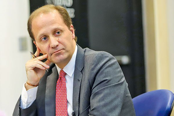 Ricardo Riesco, titular de la Fiscalía Nacional Económica en el Dia de la Libre Competencia. Foto: Archivo