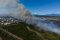 Imagen aérea del sector La Vara tras el incendio forestal. Puerto Montt. Foto A1.