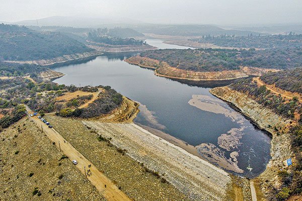 Embalses anotan alza en el agua acumulada ante deshielos cordilleranos por altas temperaturas