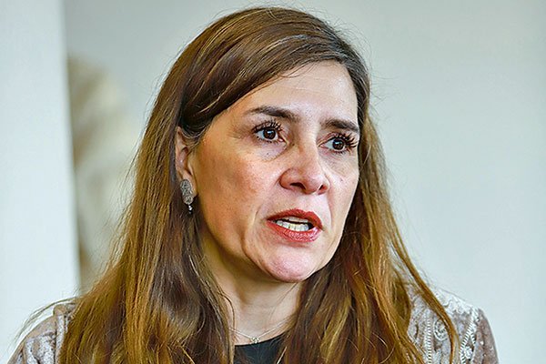 La comisionada CMF, Bernardita Piedrabuena. Foto: Julio Castro