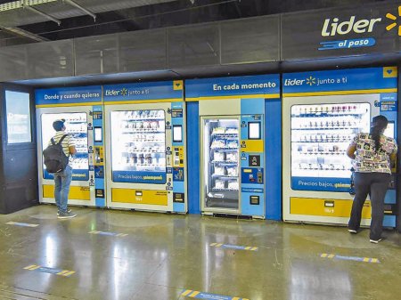 La apuesta de Walmart por el negocio de las máquinas expendedoras
