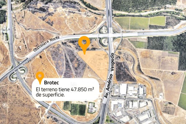 Brotec Construcción remata estratégico terreno desde $ 500 millones en medio de reorganización