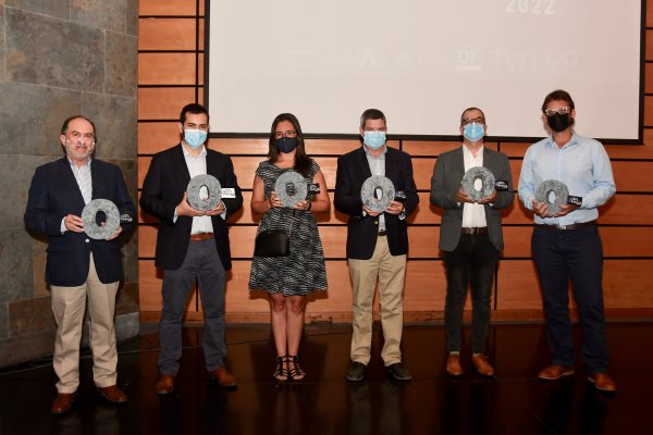 La ceremonia de premiación se realizó el miércoles pasado en el auditorio de TVN.