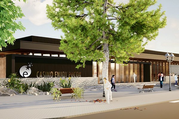 Regulador da luz verde a construcción del nuevo casino Enjoy de Pucón que se estrenará en abril