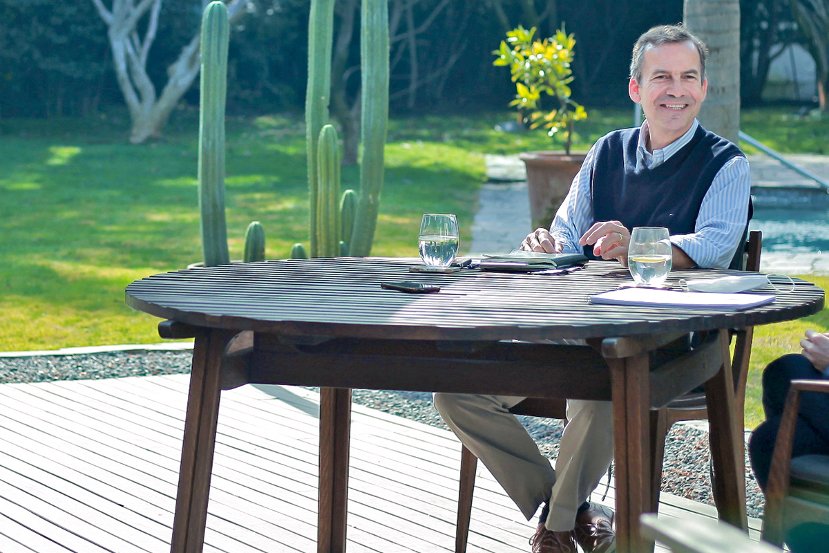 <p>Cristoph Schiess, presidente de Endeavor: "Yo no veo al país hundiéndose"</p>