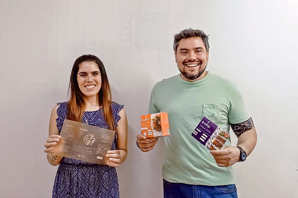 Alejandra Allendes y Alonso Díaz, fundadores de Quelp.