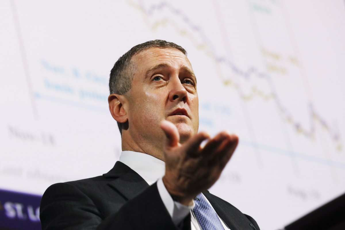 <p>A pesar de Ucrania, Bullard de la Fed aún respalda alza de 100 puntos base a julio</p>