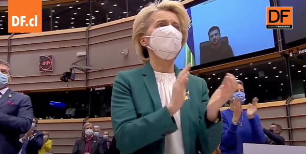 <p>Ahora en DF | Zelenski ofrece discurso ante el Parlamento Europeo</p>