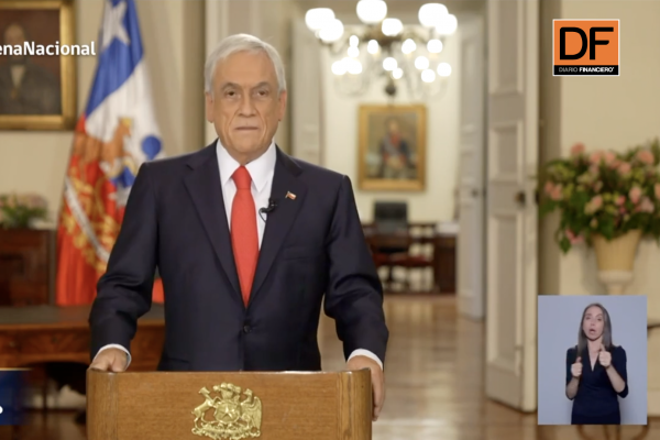 <p>Ahora en DF | Así fue el último mensaje presidencial de Sebastián Piñera</p>