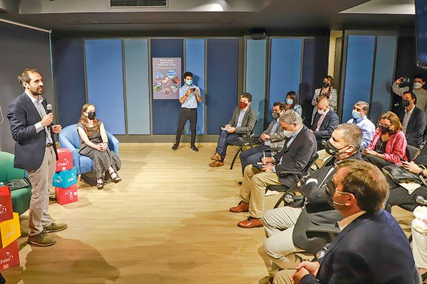 La primera actividad pública de Grau como ministro fue un encuentro con los gremios del turismo. Foto: Julio Castro