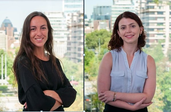 Francisca Fantoni y Javiera Durand.