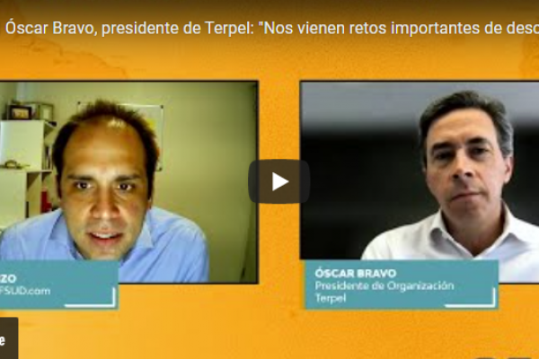 <p>Lanzamiento DF SUD | Óscar Bravo, presidente de Terpel: "Nos vienen retos importantes de descarbonización"</p>