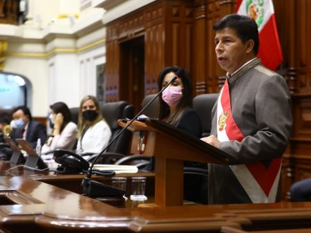 <p>Congreso peruano rechaza moción de vacancia contra presidente Pedro Castillo</p>