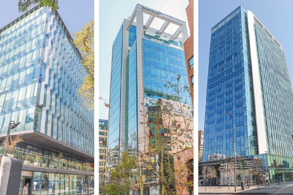 Gigante australiana Macquarie concreta compra de tres exclusivos edificios de oficinas en Santiago a fondo de Credit Suisse