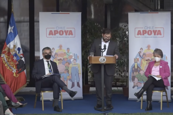 <p>Ahora en DF | Gobierno presenta el plan de recuperación económica "Chile Apoya"</p>