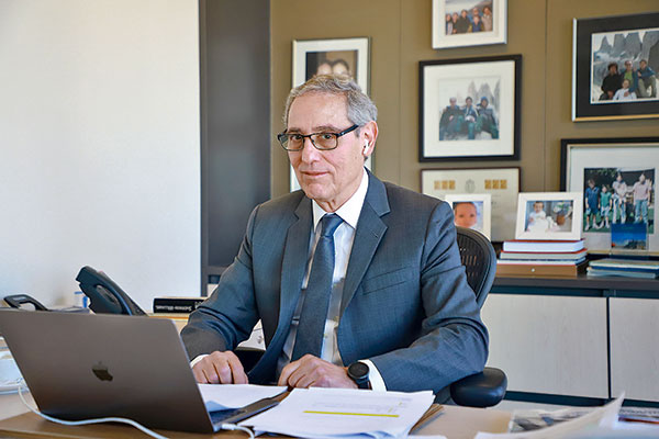 Enrique Besa, presidente del directorio de Ingevec. Foto: Julio Castro