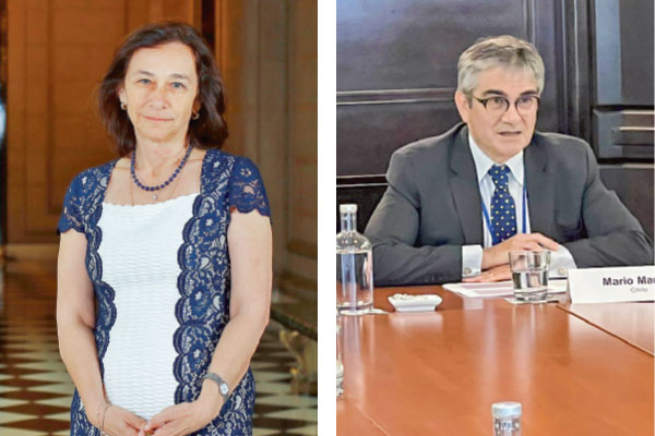 Los mensajes de Costa y Marcel al partir las reuniones del FMI y el Banco Mundial en Estados Unidos