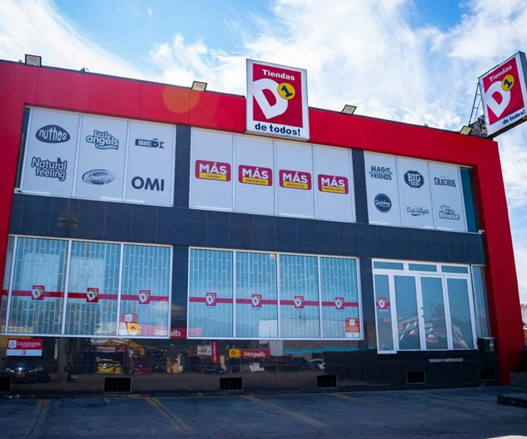 Cadena de supermercados D1 prevé abrir 100 tiendas más este año en Colombia